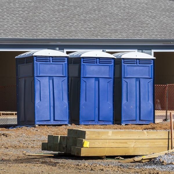 how do i determine the correct number of porta potties necessary for my event in Lake Andes South Dakota